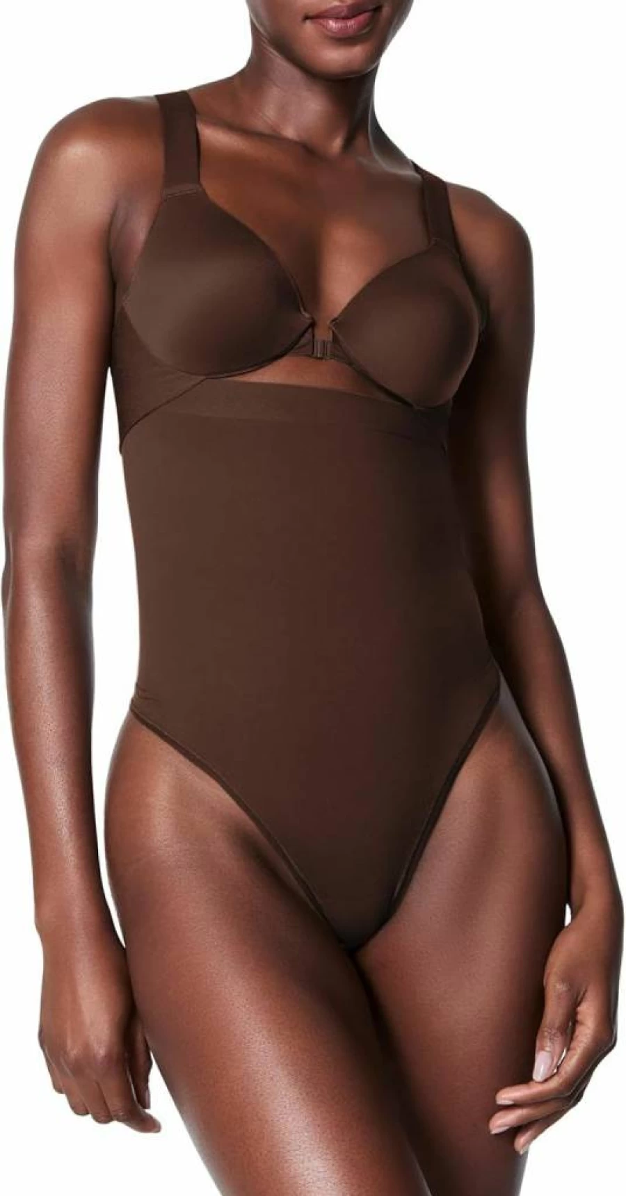 SPANX Sculpting Seamless High-Waisted Thong for Women - No Show Panty Lines - Power Shapewear & Lingerie